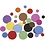 Creativ Company EVA Foam cirkels, d 12+20+32 mm, diverse kleuren, 2120 div/ 1 doos