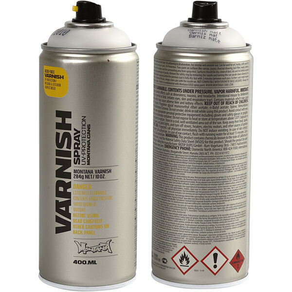 Montana Spray vernis, matt, 400 ml/ 1 Doosje