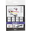 Creativ Company Vellen krimpfolie met motieven, doodskoppen, vel 10,5x14,5 cm, dikte 0,3 mm, mat transparant, 4 vel/ 1 doos