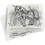 Creativ Company Vellen krimpfolie met motieven, vel 10,5x14,5 cm, dikte 0,3 mm, 36 vel/ 1 doos