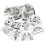 Creativ Company Vellen krimpfolie met motieven, vel 10,5x14,5 cm, dikte 0,3 mm, 36 vel/ 1 doos