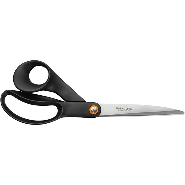 Fiskars Fiskars Universele Scharen, L: 24 cm, rechtshandig, zwart, 1 stuk
