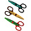 Fiskars Fiskars Kidzors Kartelscharen, 3 stuk/ 1 doos