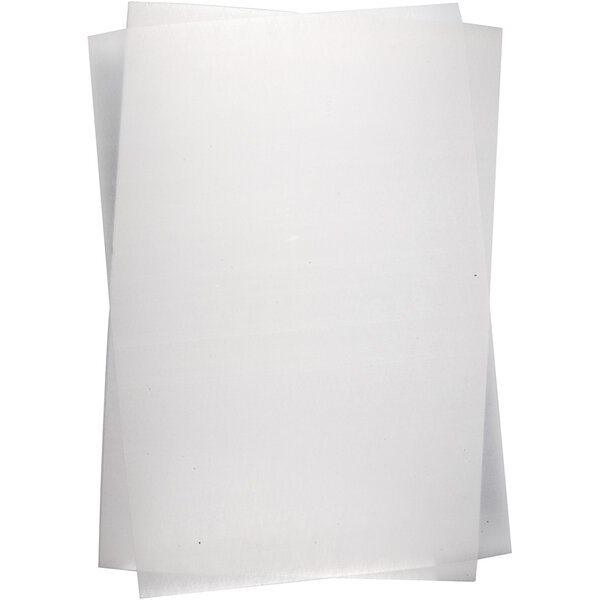 Creativ Company Vellen krimpfolie, vel 20x30 cm, dikte 0,3 mm, mat transparant, 10 vel/ 1 doos
