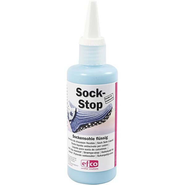 efco creative Sock-Stop Antislip, lichtblauw, 100 ml/ 1 fles