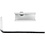 Verzamelprofiel, H: 22 mm, D: 11 cm, B: 32 mm, wit, 1 stuk