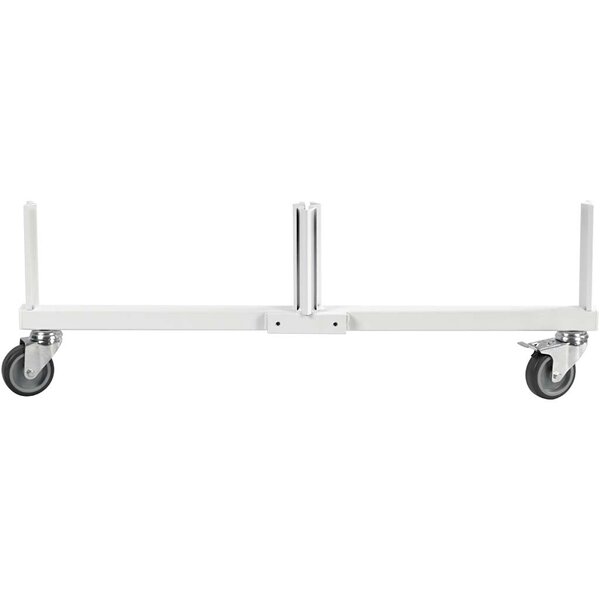 Frame eindstuk, H: 280 mm, D: 50 cm, B: 815 mm, wit, 1 stuk