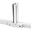 Frame eindstuk, H: 280 mm, D: 50 cm, B: 815 mm, wit, 1 stuk