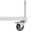 Frame eindstuk, H: 280 mm, D: 50 cm, B: 815 mm, wit, 1 stuk