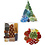 Creativ Company Groepsset Mozaiek hangers, 40 stuk, 1 set