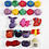 Creativ Company Mini stoffen dieren, afm 20-35 mm, 40 stuk/ 1 doos