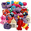 Creativ Company Mini stoffen dieren, afm 20-35 mm, 40 stuk/ 1 doos