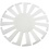 Creativ Company Sjabloon Mand weven, H: 8 cm, d 14 cm, transparant, 10 stuk/ 1 doos