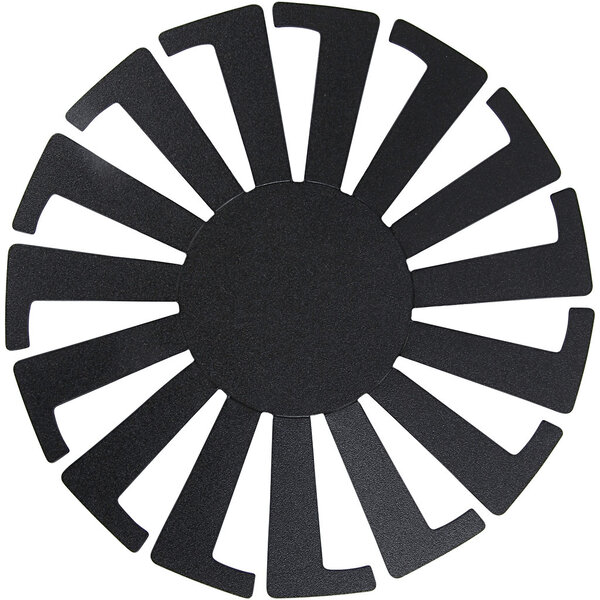 Creativ Company Sjabloon Mand weven, H: 8 cm, d 14 cm, zwart, 10 stuk/ 1 doos