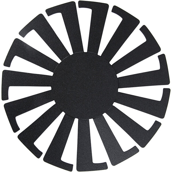 Creativ Company Sjabloon Mand weven, H: 6 cm, d 8 cm, zwart, 10 stuk/ 1 doos