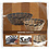 Creativ Company Sjabloon Mand weven, H: 6 cm, d 8 cm, zwart, 10 stuk/ 1 doos