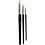 Creativ Company Artist Line, afm 2+6+10, L: 19-25 cm, B: 6+10+15 mm, plat,rond, 3 stuk/ 1 doos