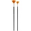 Creativ Company Gold Line Waaierpenselen, afm 4+8, L: 29-30 cm, B: 2-3 mm, Waaier, 2 stuk/ 1 doos