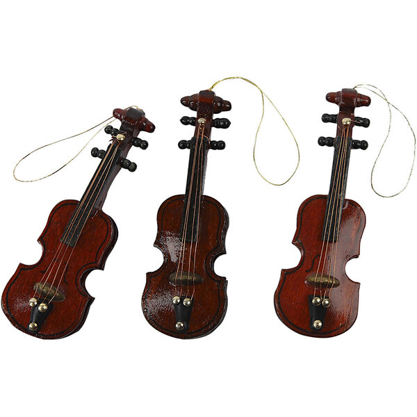 Creativ Company Viool, L: 8 cm, 12 stuk/ 1 doos