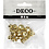 Creativ Company Belletjes, d 8+10+13 mm, goud, 18 div/ 1 doos