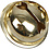 Creativ Company Belletjes, d 13+15+17 mm, goud, 220 div/ 1 doos