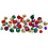 Creativ Company Belletjes, d 10+14 mm, metallic kleuren, 320 div/ 1 doos
