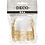 Creativ Company Bril, B: 60 mm, gatgrootte 21 mm, goud, 10 stuk/ 1 doos