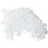 Creativ Company Krulhaar, wit, 15 gr/ 1 doos