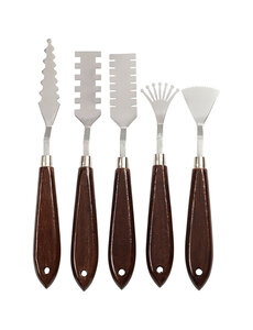  Paletmessen set met patroon
