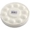 Creativ Company Palet, Rond palet met 11 vakken, d 17 cm, wit, 10 stuk/ 1 doos
