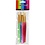 Colortime Kwasten voor Kinderen, afm 8+12+18, L: 14-16 cm, B: 5-10 mm, plat,rond, diverse kleuren, 5 stuk/ 1 doos