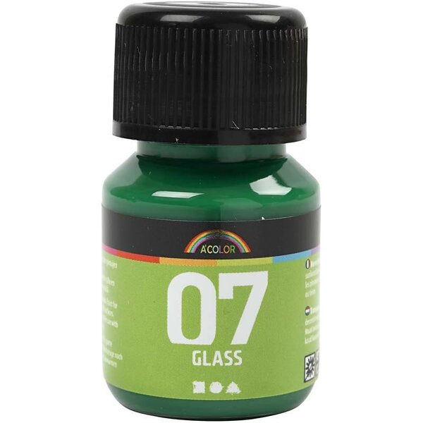 A-color A-Color Glass, brilliant groen, 30 ml/ 1 fles