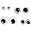 Creativ Company Wiebelogen, niet zelfklevend, d 4+6+8+10 mm, 40 div/ 1 doos