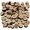 Creativ Company Houtmix, d 10-15 mm, dikte 5 mm, 230 gr/ 1 doos