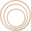 Creativ Company Bamboe ring, d 15,3+20,3+25,5 cm, 3 stuk/ 1 set