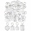 Creativ Company Sleutelhanger, afm 40-50 mm, 100 stuk/ 1 doos