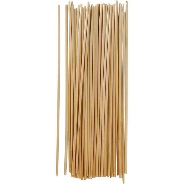 Creativ Company Stro, L: 22 cm, dikte 1-3 mm, 50 stuk/ 1 doos