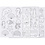 Creativ Company Magneten, vel 14,85x21 cm, 8 vel/ 1 doos