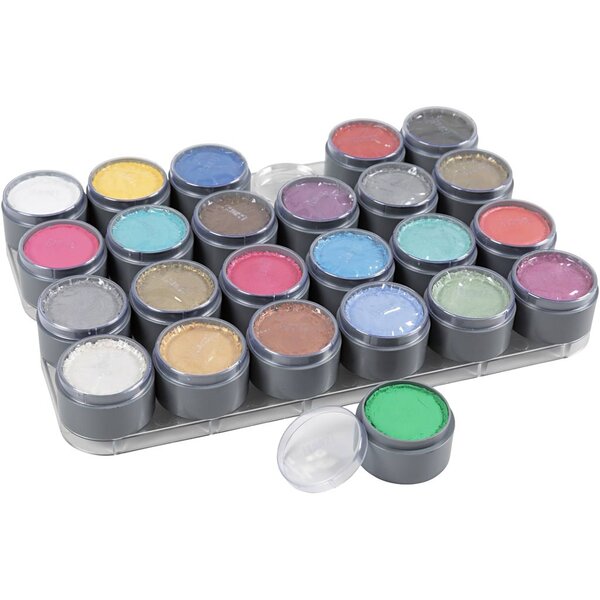 Grimas Grimas Schmink - Schminkpalet, diverse kleuren, 24x15 ml/ 1 doos