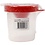 Creativ Company Niet-knoeien pot, H: 8,5 cm, d 8 cm, 250 ml, 1 stuk