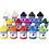 Acrylverf Mat, diverse kleuren, 15x500 ml/ 1 doos
