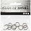 Creativ Company Sleutelhangers, d 12 mm, 10 stuk/ 1 doos
