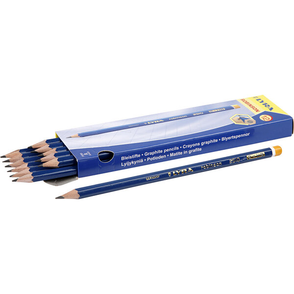 Lyra Robinson Potloden, d 6,8 mm, HB, vulling 2 mm, 12 stuk/ 1 doos