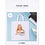 Creativ Company Transfer vellen, vel 21,5x28 cm, voor licht textiel, transparant, 5 vel/ 1 doos