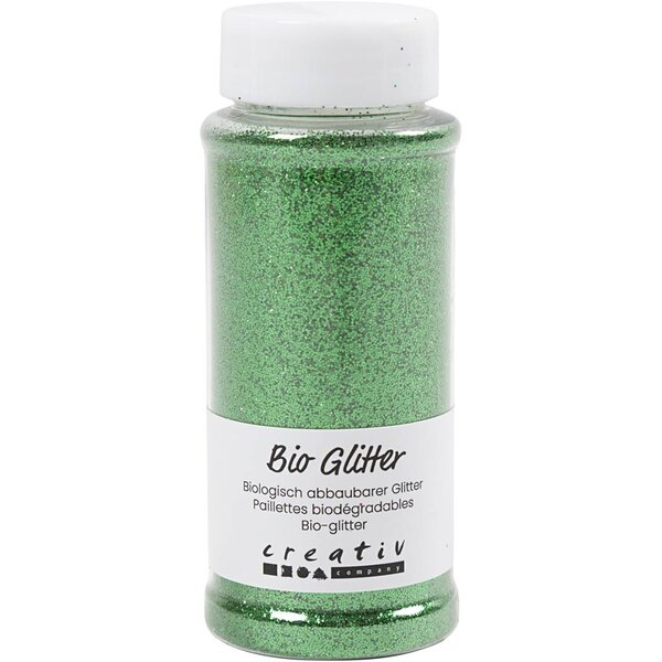 Creativ Company Bio Sparkles, groen, 140 ml/ 1 Doosje