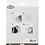 Viva Decor Stempelblok, afm 10x10 cm, dikte 1 cm, 1 stuk