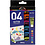 Creativ Company Acrylverf met glitters, diverse kleuren, 6x20 ml/ 1 doos