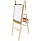 Creativ Company Dubbelzijdige tekenezel, H: 134 cm, B: 58 cm, 1 stuk