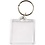 Creativ Company Sleutelhanger, afm 40x40 mm, 25 stuk/ 1 doos