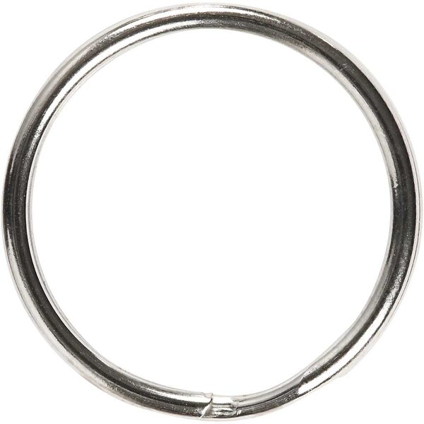 Creativ Company Sleutelhangers, d 25 mm, 8 stuk/ 1 doos